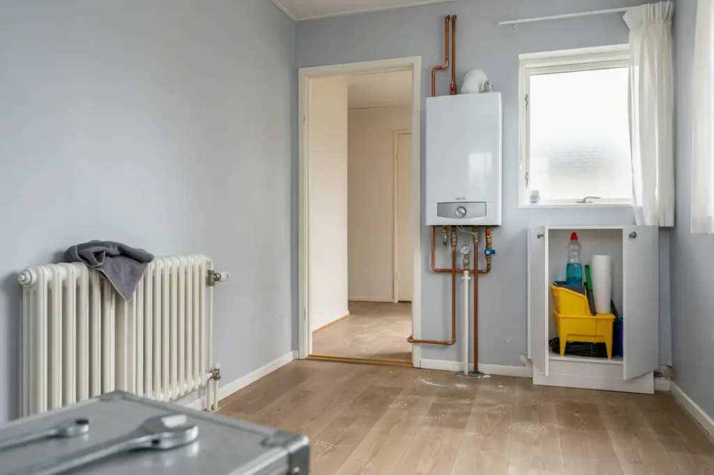byte av varmvattenberedare och injustering av tappvattensystem i b llsta